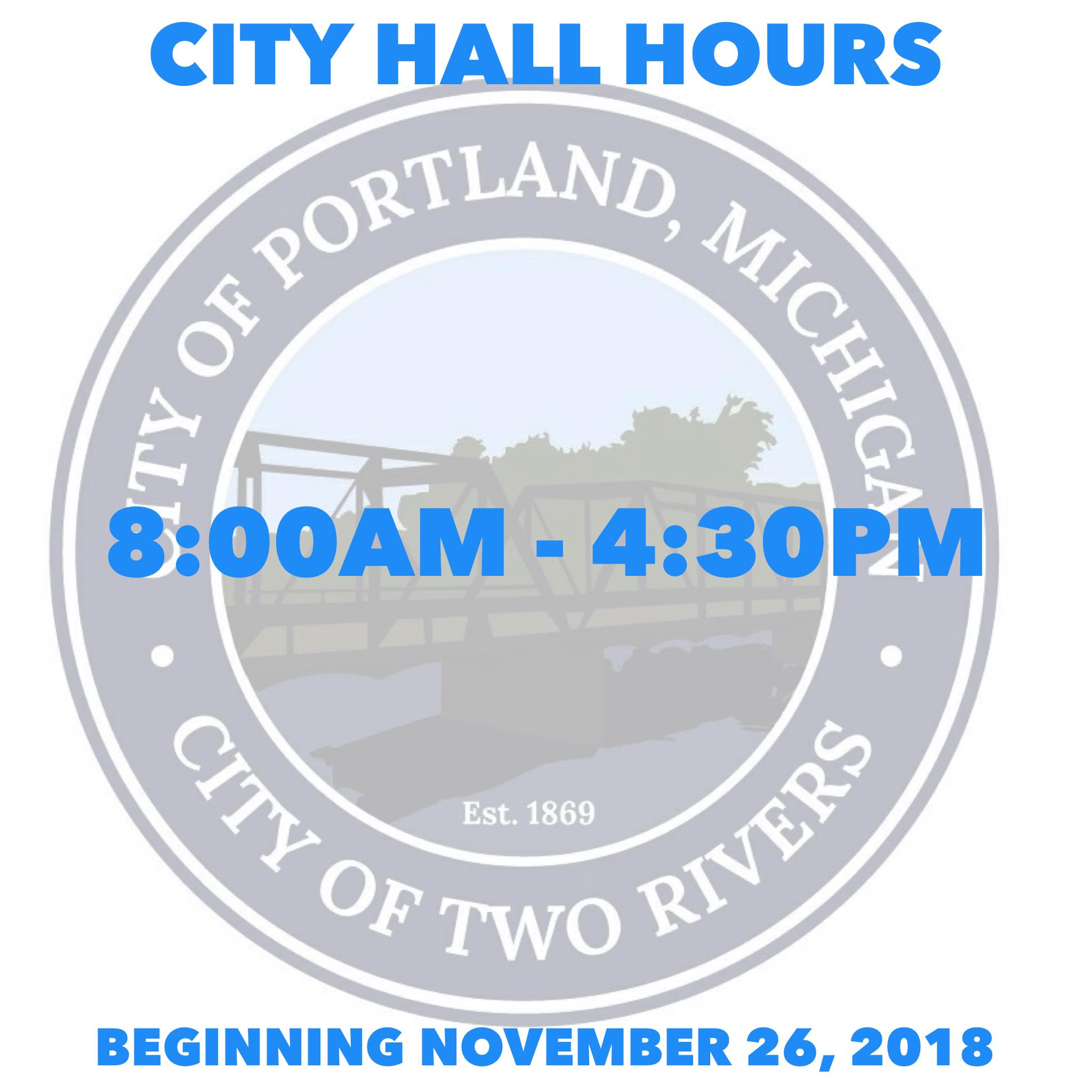 City Hall Hours