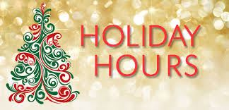 holiday hours
